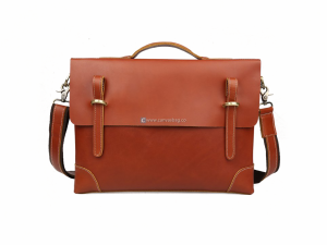 leather briefcase, professional bag, stylish messenger, durable laptop carrier, Leather Bag PNG