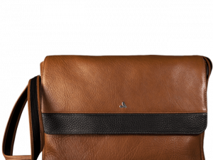 leather messenger bag, brown crossbody bag, stylish laptop carrier, durable travel accessory, Leather Bag PNG