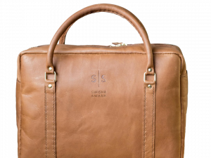 leather briefcase, stylish laptop bag, professional tote, durable work bag, Leather Bag PNG