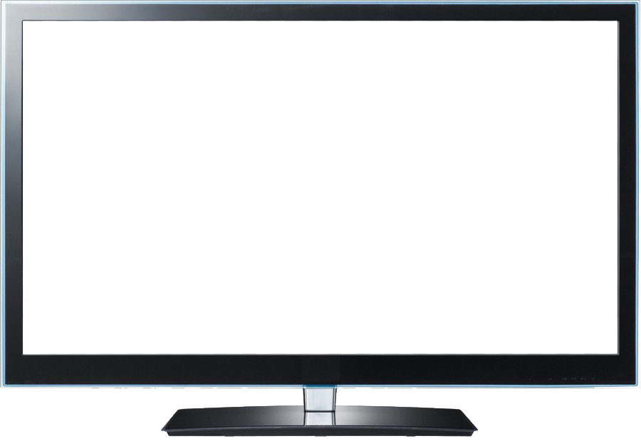 flat-screen television, modern TV design, high-definition display, home entertainment system, Computer Monitor PNG