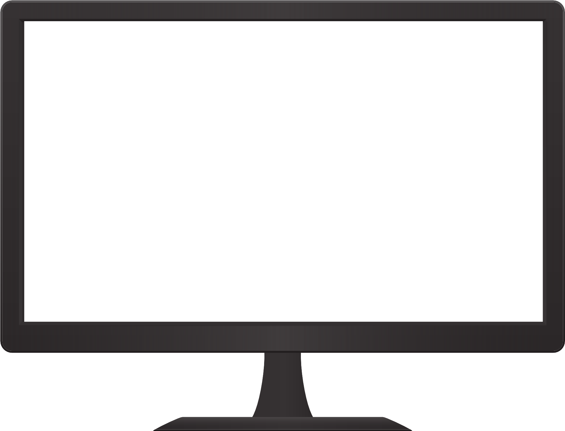 computer monitor, lcd display png, desktop screen, technology device