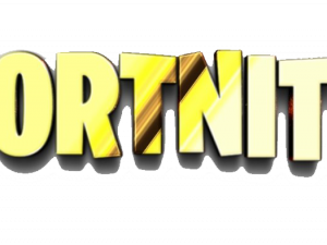 Fortnite logo, video game branding, battle royale, gaming community, Fortnite PNG