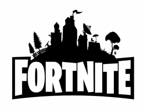 Fortnite logo, battle royale game, gaming community, online multiplayer, Fortnite PNG