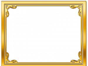 ornate border design, decorative frame, vintage style border, elegant picture frame, Border PNG