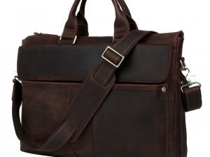 leather messenger bag, professional laptop case, stylish briefcase, durable travel bag, Leather Bag PNG