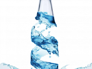 bottle of water, refreshing drink, clear liquid, hydration, Splash Water PNG