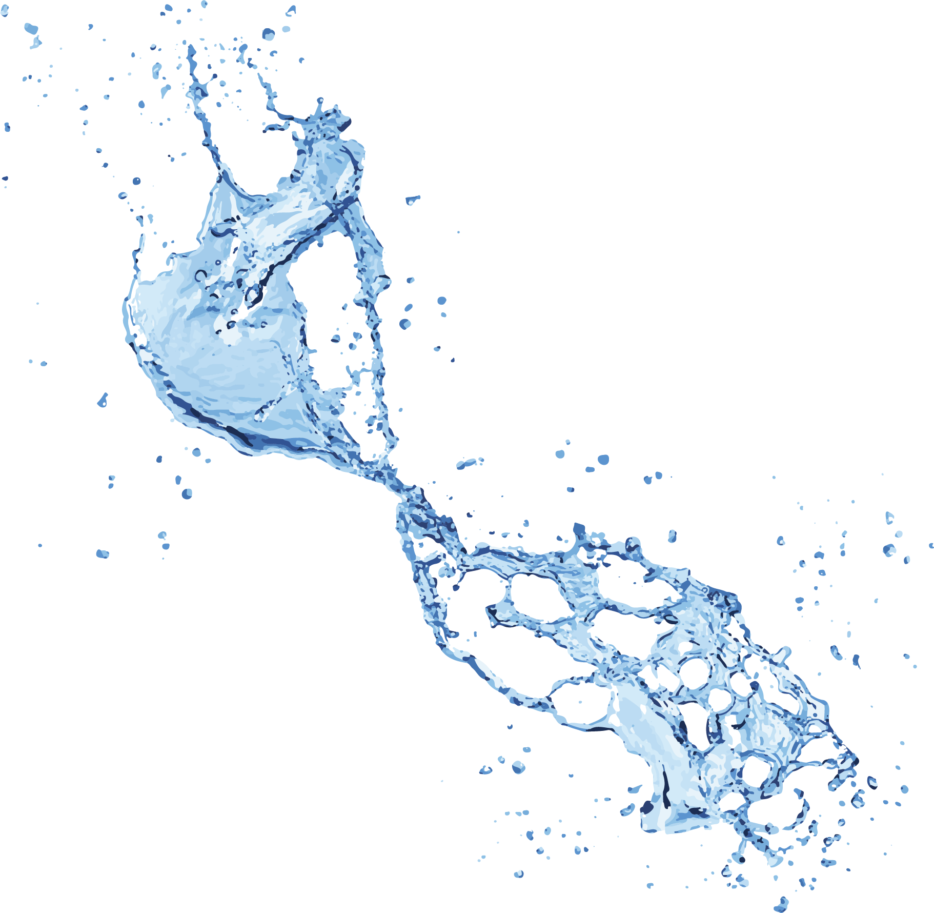 Archivo PNG de agua de Splash Blue Splash - PNG All