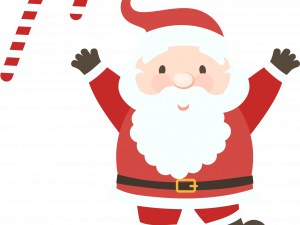 santa claus png, christmas character, festive illustration, holiday cheer