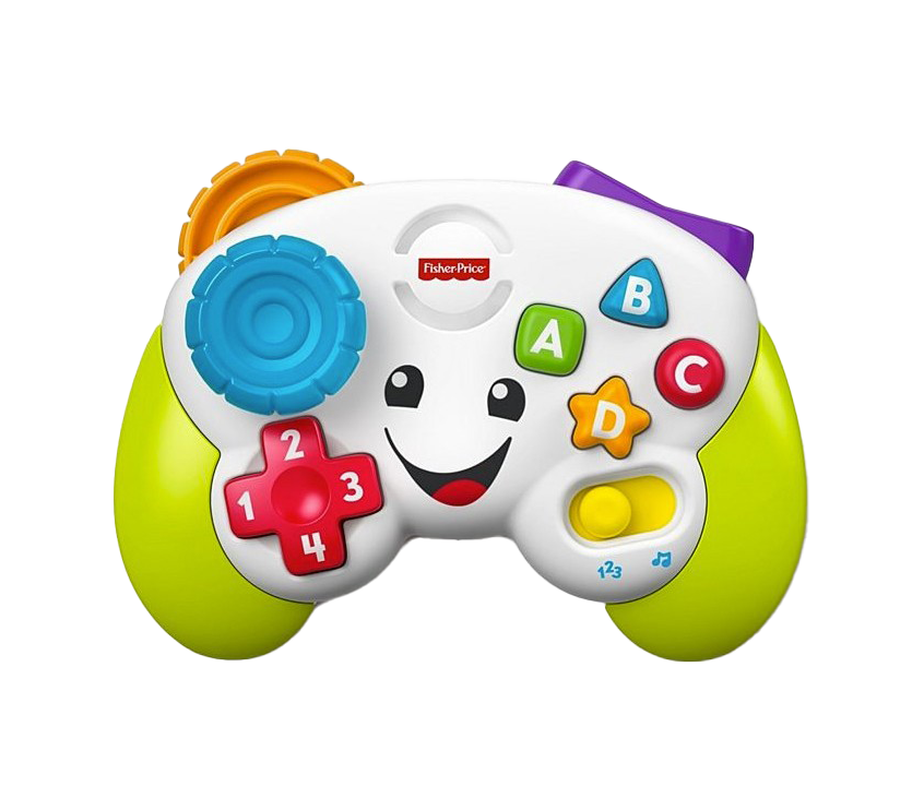 toy game controller, educational toy, interactive plaything, toddler gaming device, Game Controller PNG