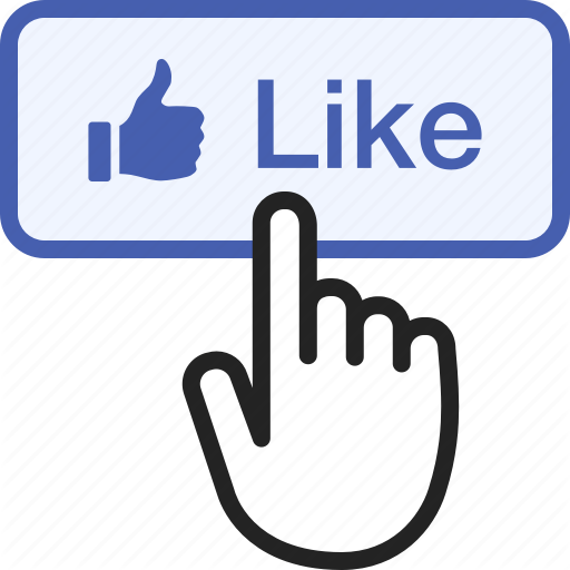 like button, social media interaction, thumbs up icon, user engagement, Like PNG