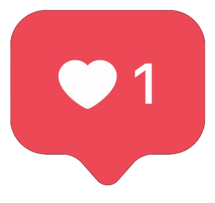 like notification, social media interaction, engagement icon, digital love symbol, Like PNG