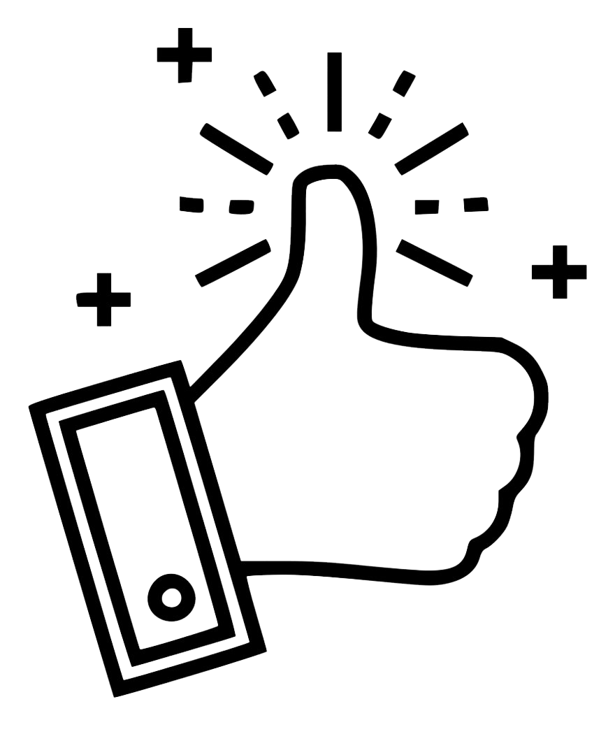 thumbs up, approval symbol, positive feedback, success indicator, Like PNG