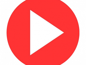 Red Play Button PNG Image