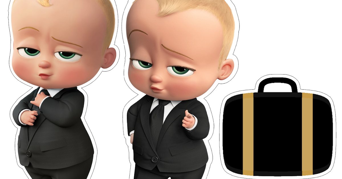 animated baby character, business attire, cartoon toddler, executive baby, The Boss Baby PNG