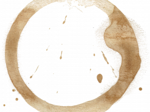 coffee stain, circular mark, beverage ring, artistic splash, Stain PNG