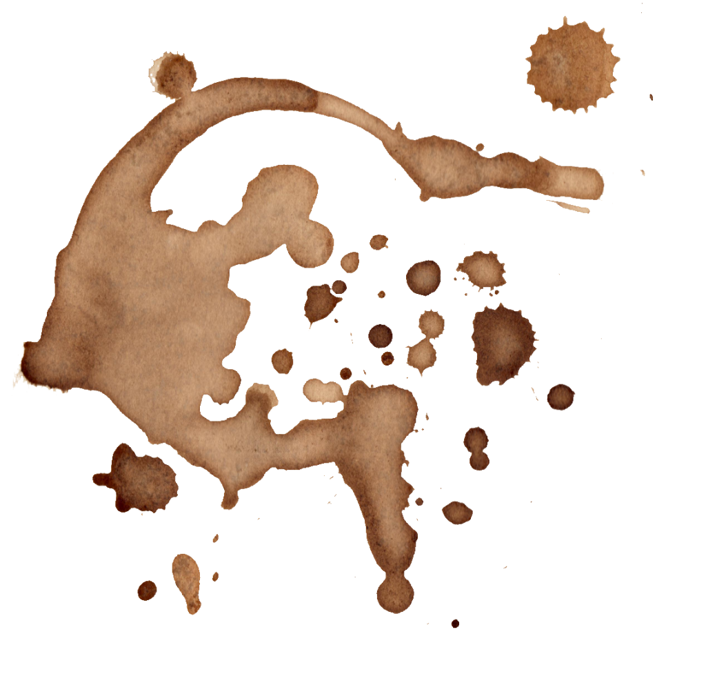 coffee stain, ink blot, artistic splash, texture design, Stain PNG