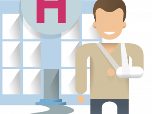 Hospital Patient PNG Image