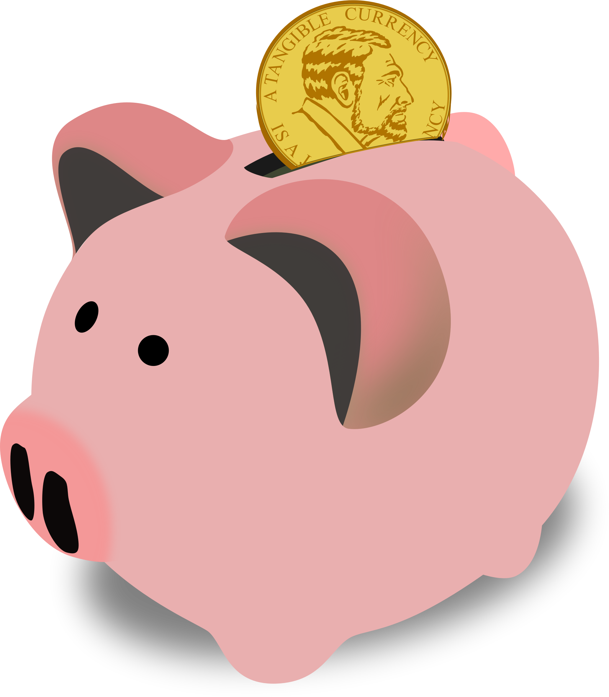 Vector Piggy Bank PNG Images