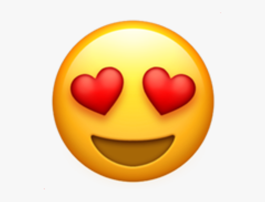 Heart Eyes Emoji Happy Emocitions - Whatsapp Smiley Emoji, HD Png Download  , Transparent Png Image - PNGitem