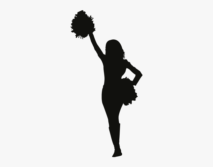 Cheerleading Silhouette Clip Art