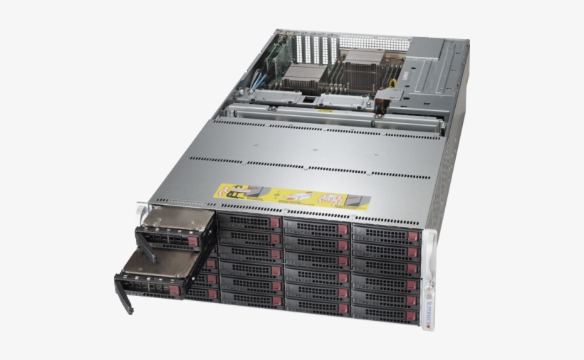 Supermicro-server - Ssg 6048r E1cr72l - Free Transparent PNG Download ...