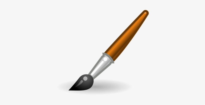 Paintbrush Paint Brush Painting Write Pen - Paint Brush Clipart Free ...