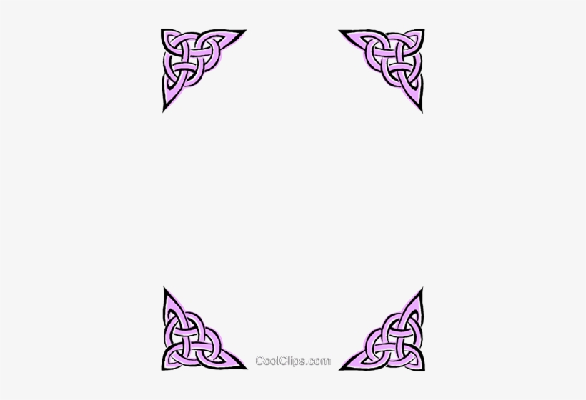 Page Border With Celtic Design Royalty Free Vector - Page Border ...