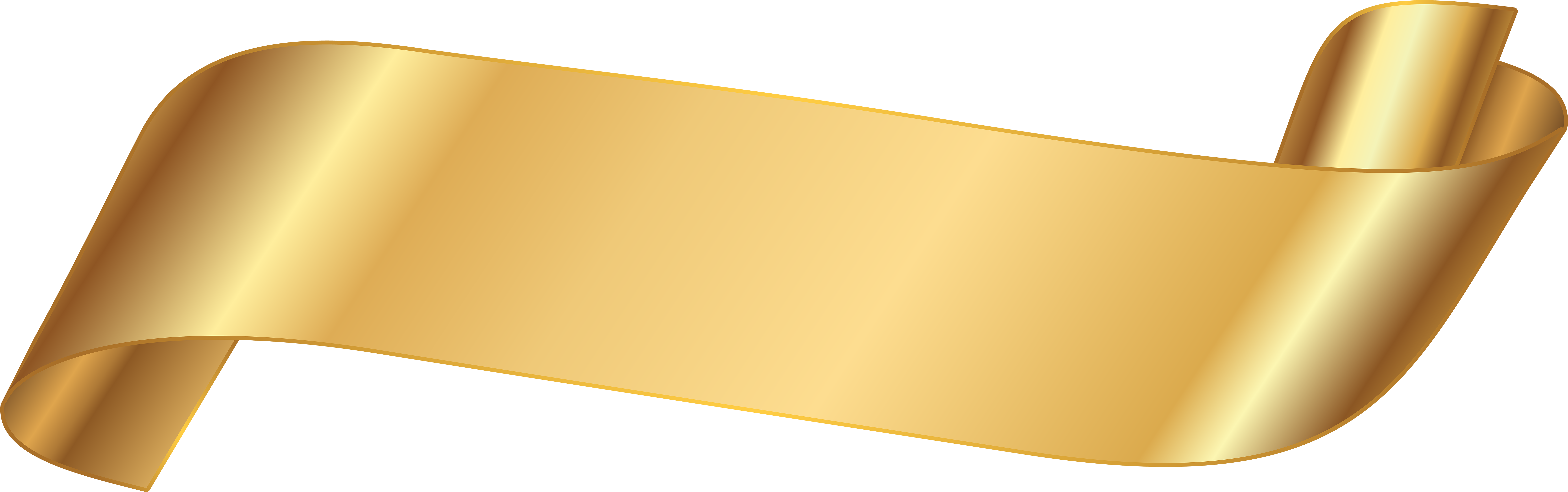 Download Gold Ribbon Clip Art Award Gold Ribbon Png Png Image With No ...