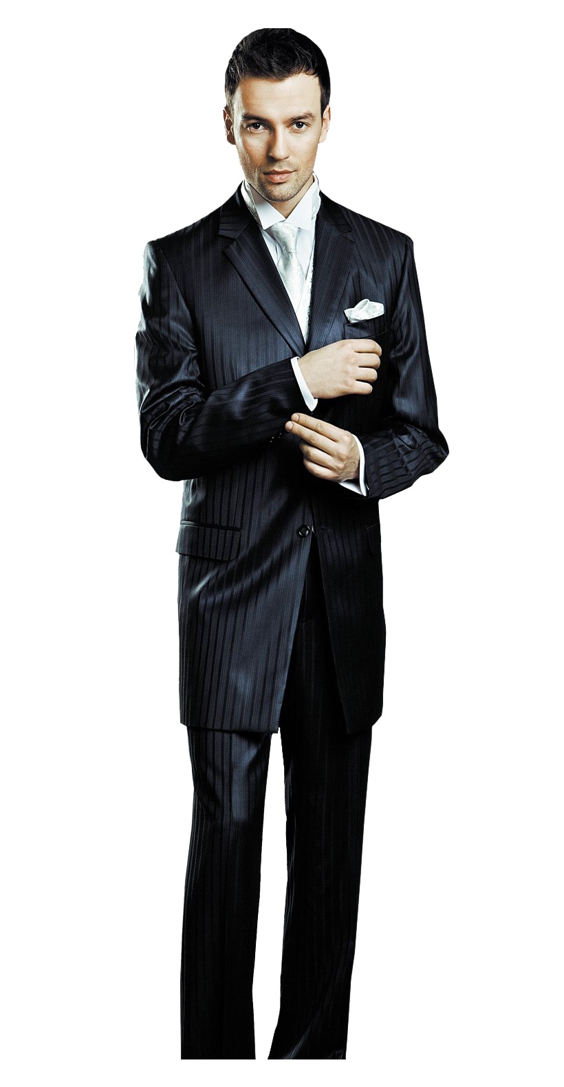 Businessman Attire, Professional Suit, Corporate Style Free PNG