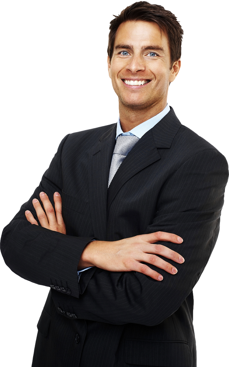 Businessman Suit, Professional Attire, Corporate Image Free PNG