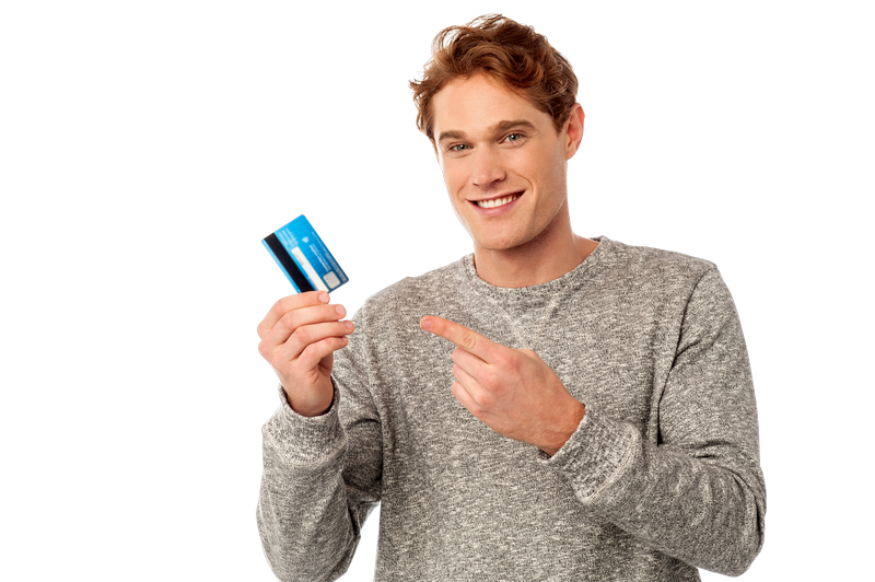 Man with Credit Card