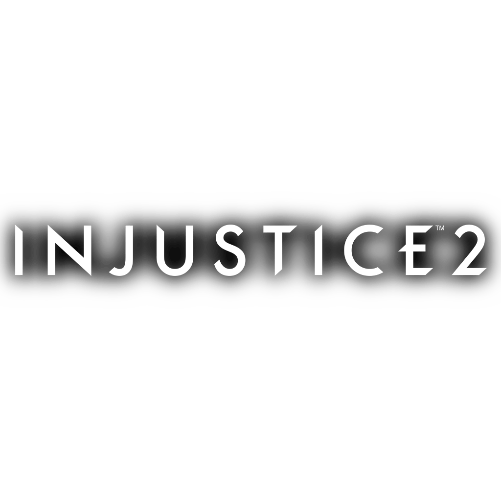 Injustice 2, Logo, Background Transparent PNG