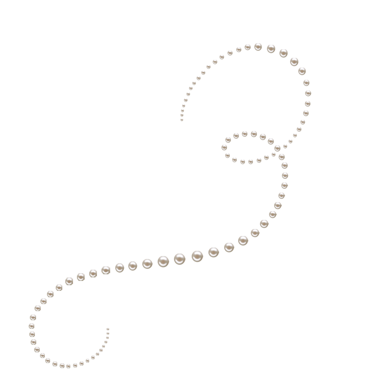 Pearls File, Clip Art, Transparent Design Free PNG