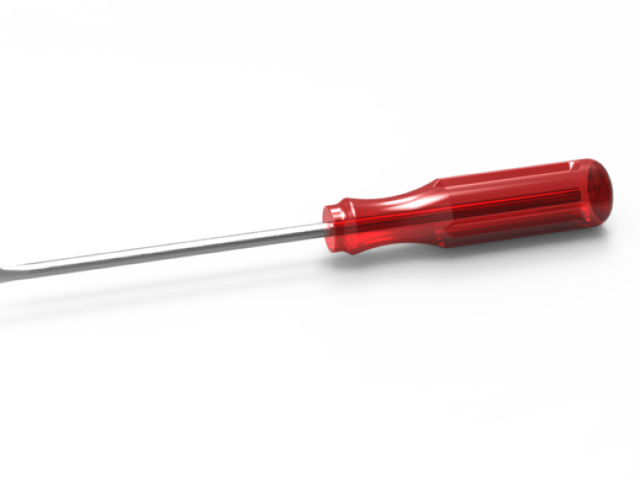 Screwdriver Illustration, Tool Graphic, Hardware Symbol PNG Image