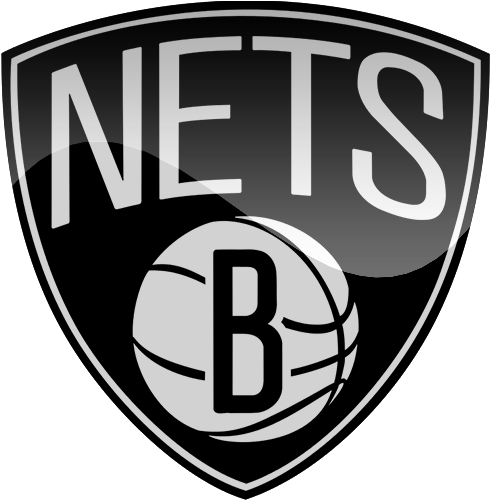 Brooklyn Nets Logo, Basketball Team, Sports Emblem Transparent PNG