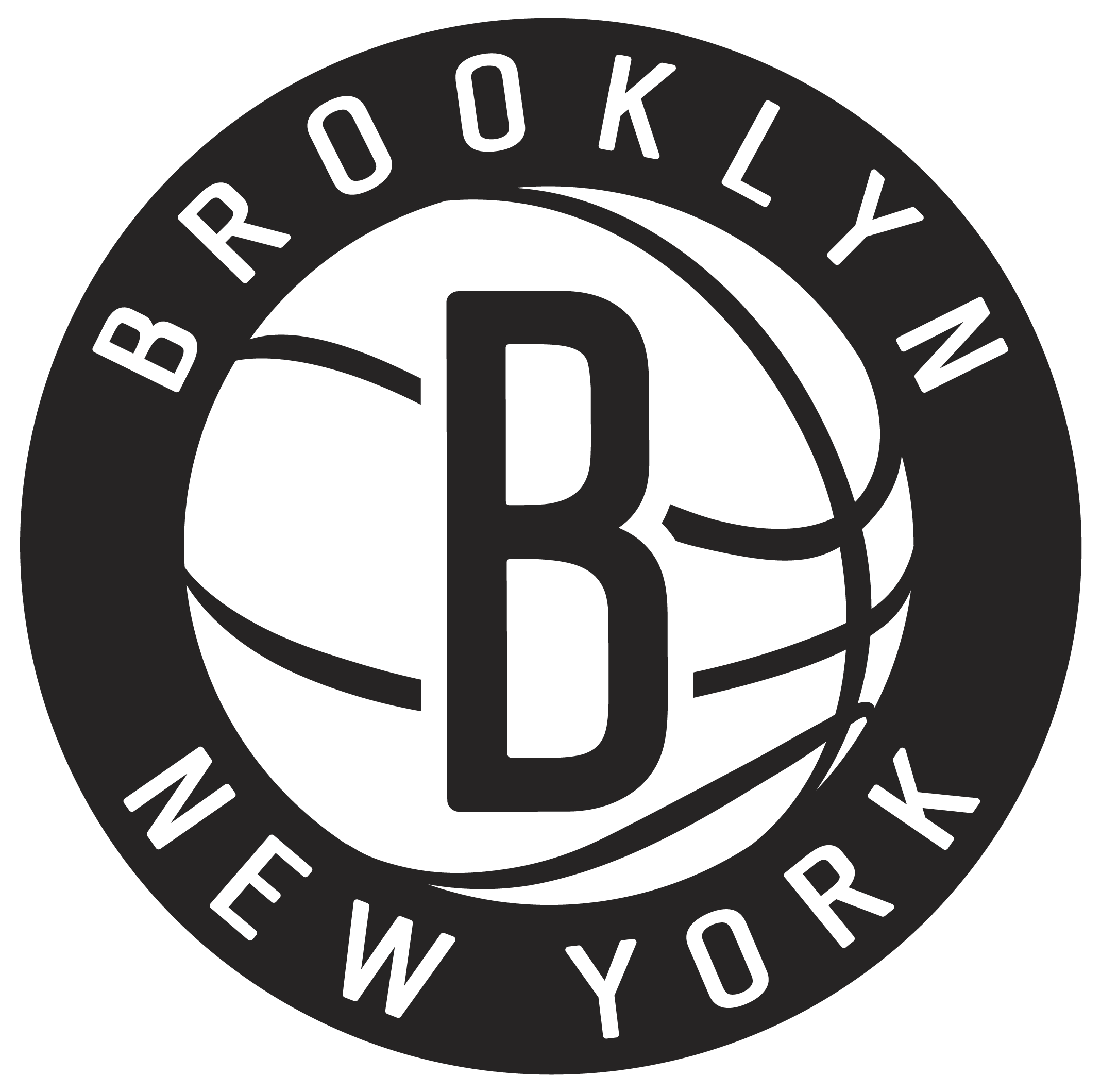 Brooklyn Nets Logo, Basketball, NBA Team Free PNG