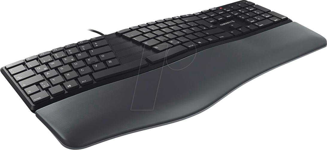 Ergonomic Keyboard, Comfortable Typing, Computer Accessory PNG