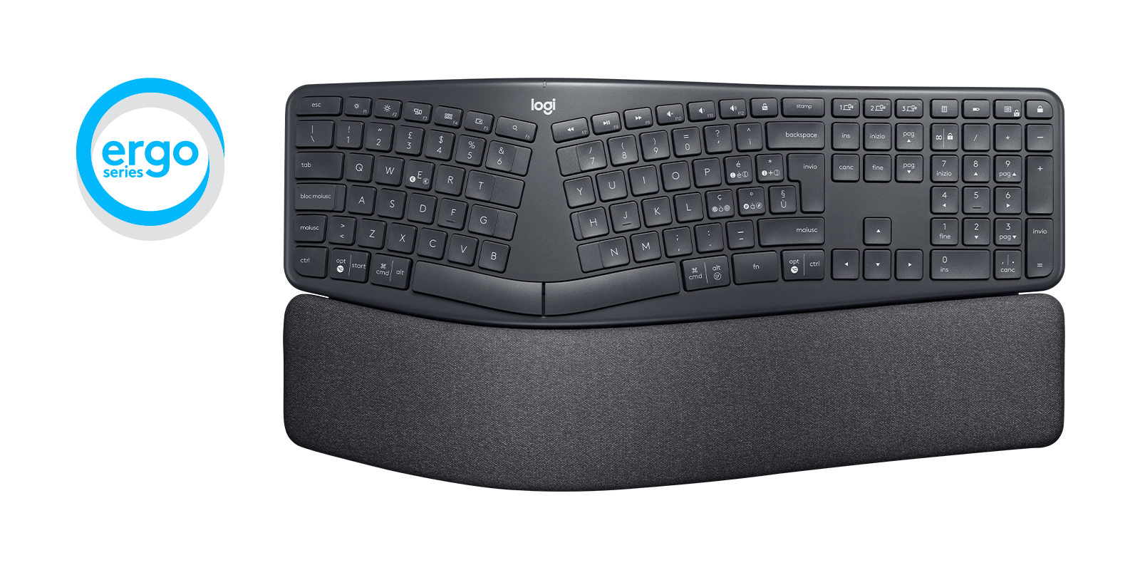 Ergonomic Keyboard, Computer Accessory, Tech Device Free PNG