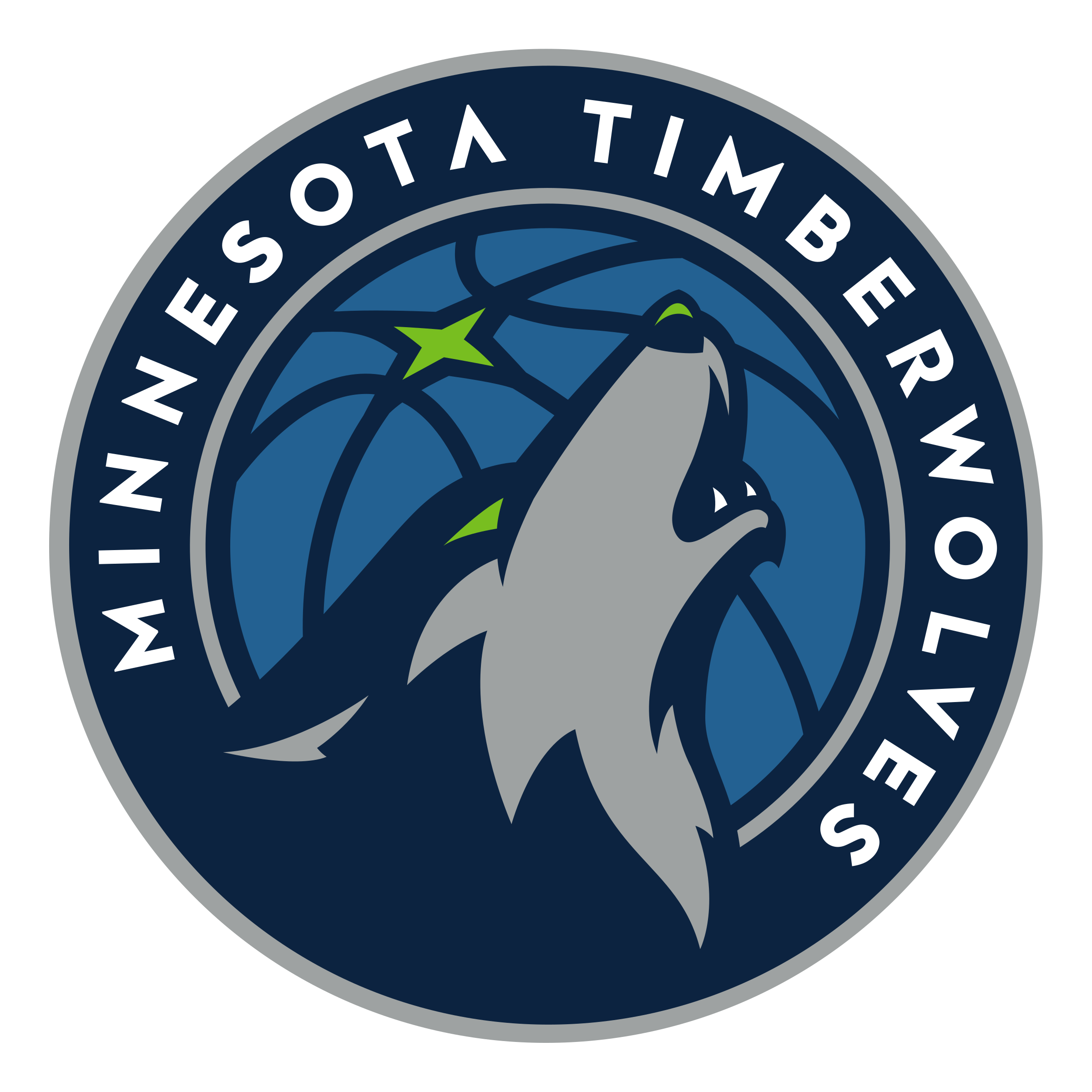 Minnesota Timberwolves, Team Logo, NBA Basketball PNG