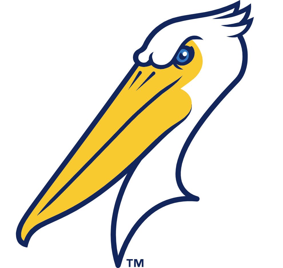 Myrtle Beach Pelicans, Baseball Team, Sports Logo Transparent PNG