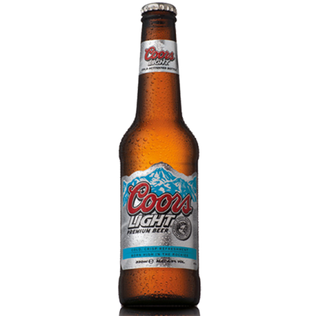 Coors Light Bottle, Beer Free PNG