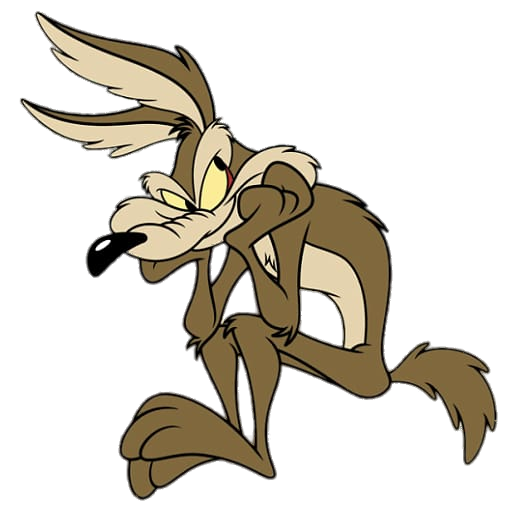 Wile E. Coyote, Cartoon Character, Animated Series PNG Image