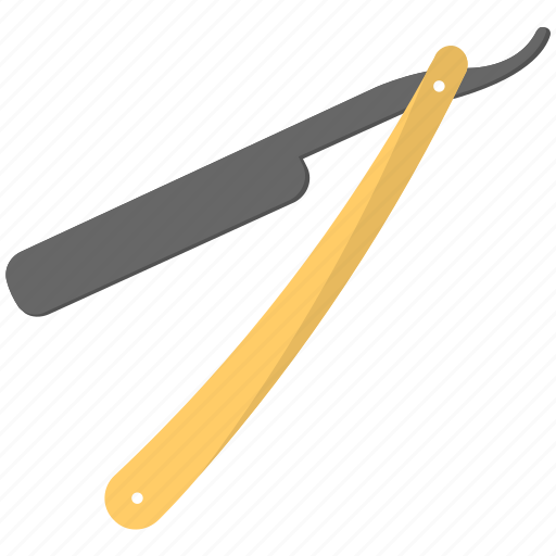 Barber Razor, Sharp Blade, Grooming Tool PNG Image