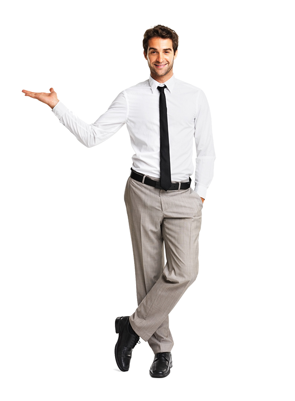 Businessman Silhouette, Executive Figure, Corporate Profile Transparent PNG