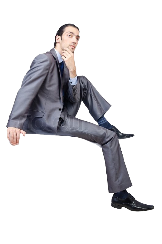 Business Man, Professional Attire, Standing Pose Transparent PNG