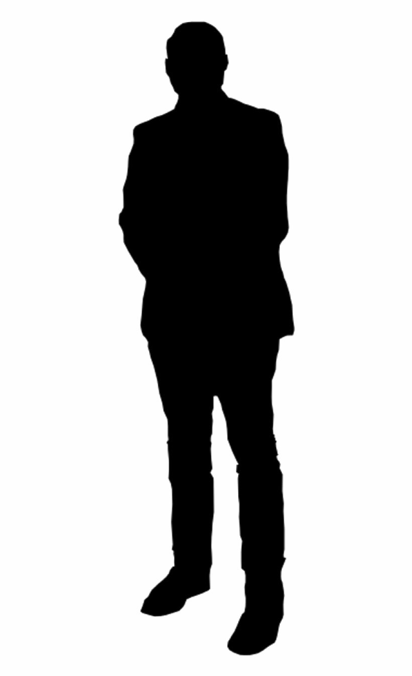 Man Shadow Outline Free PNG