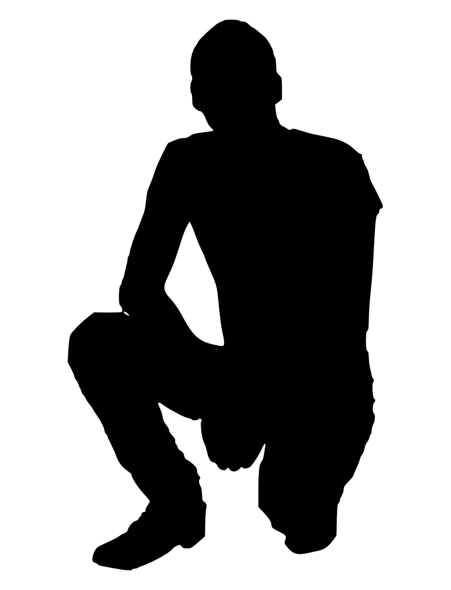 Man Outline, Male Figure, Human Shape Free PNG