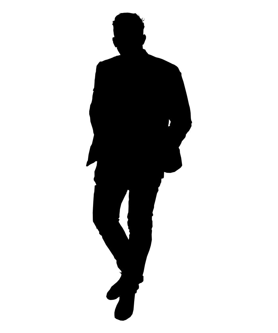 Man Outline, Figure Shadow, Human Shape Free PNG