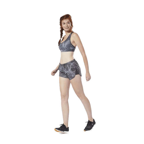 Running Woman Silhouette, Athletic Female Figure, Dynamic Runner Transparent