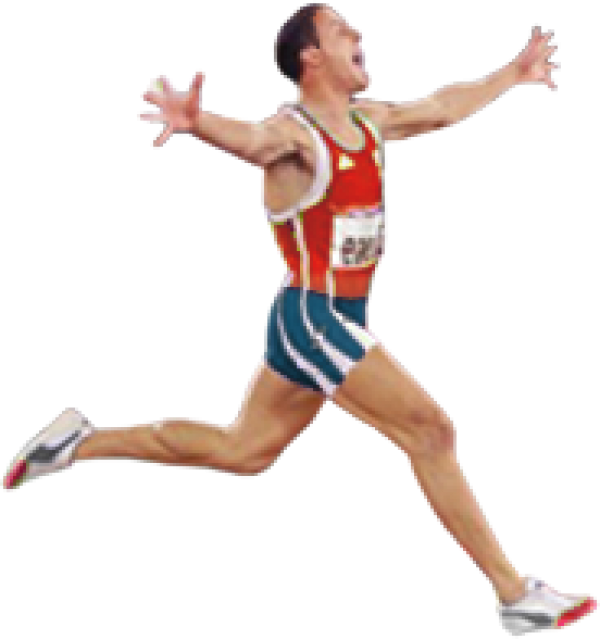 Running Man, Athlete, Motion Free PNG